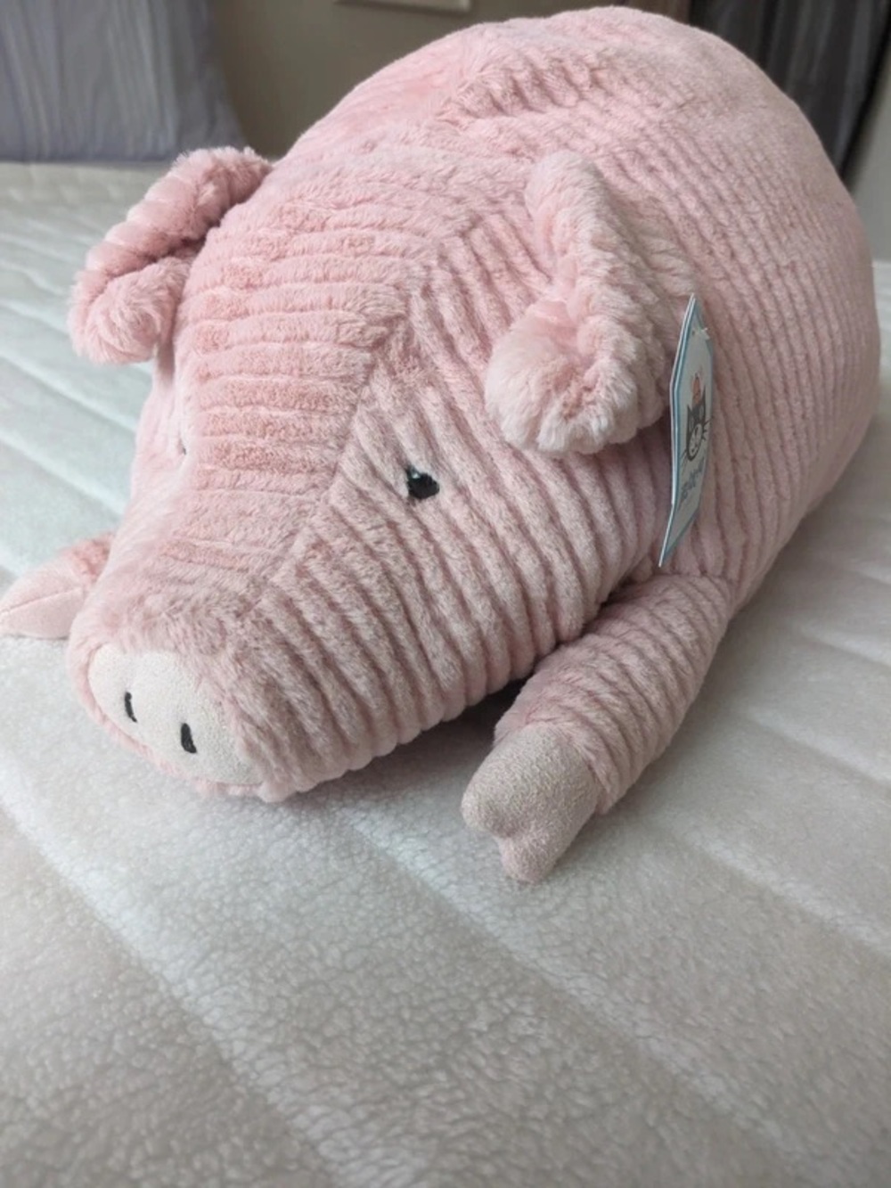 AUTHENTIC❗️NWT Jellycat Doopity Pig Plush Pink Soft Stuffed Animal